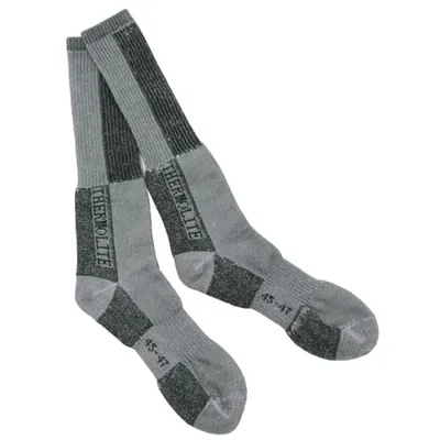Ponožky FOX Zimní POLAR Zelené/ŠEDÉ - Barva: Zelená -, Velikost: 42-44 - Fox Outdoor