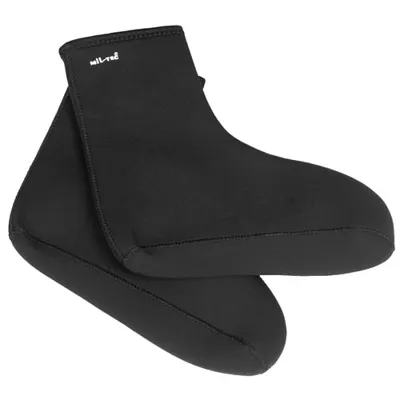 Ponožky Neopren 3mm Krátké ČERNÉ - Barva: ČERNÁ -, Velikost: XL - Mil-Tec