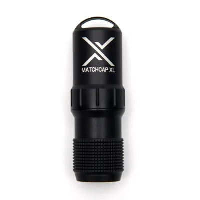 Pouzdro Na Zápalky Matchcap™ XL ČERNÉ - Exotac