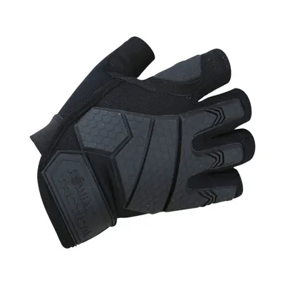 Rukavice Bezprsté ALPHA Tactical ČERNÉ - Barva: ČERNÁ -, Velikost - Kombat