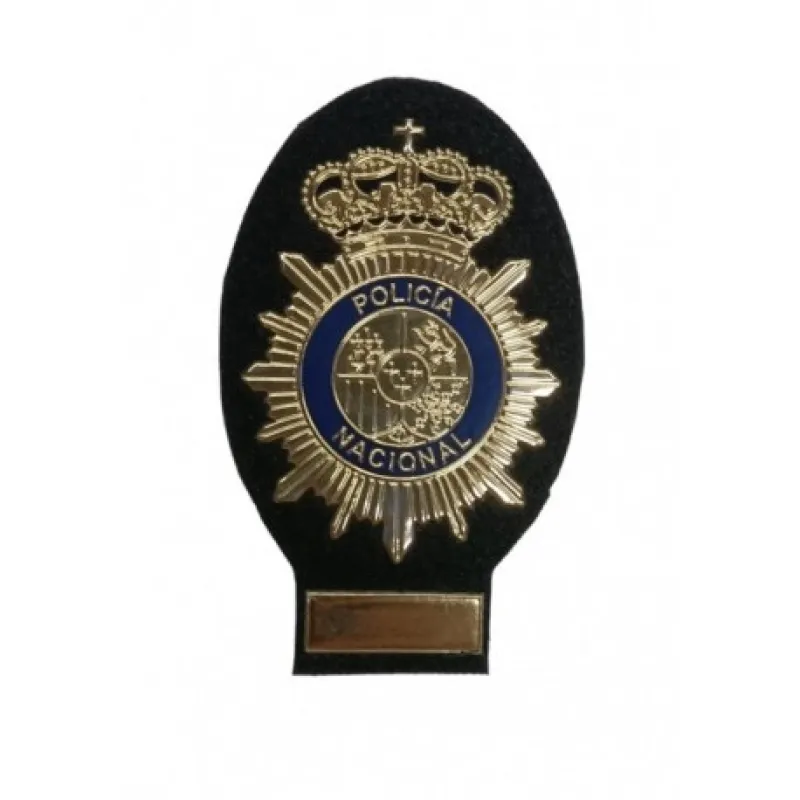 Escudo Policía Nacional con Velcro