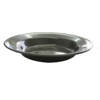 Talíř Hluboký Polypropylen Zelený 26 cm - Mil-com