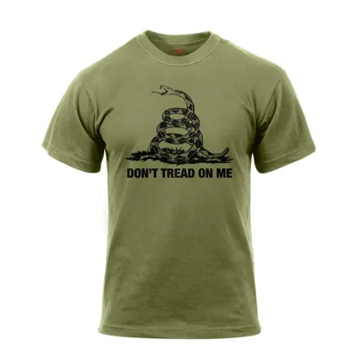 Triko Don´T Tread on Me Vintage Zelené - Rothco