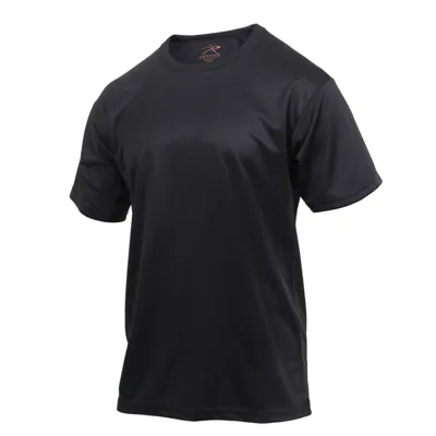 Triko Funkční Rychleschnoucí Quick Dry Moisture Wicking ČERNÉ - Rothco