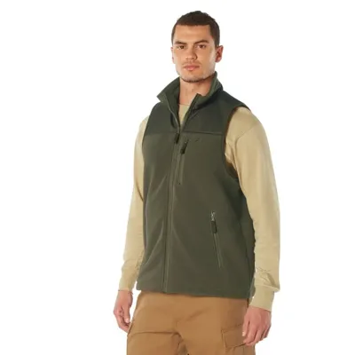 Vesta Fleece SPEC Ops Tactical Zelená - Barva: Zelená -, Velikost: L - Rothco