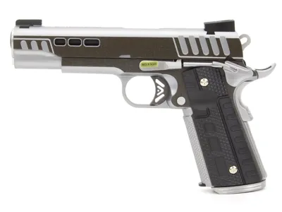 Airsoftová Pistole KP1911 -, Celokov - Two Tone - Ascend
