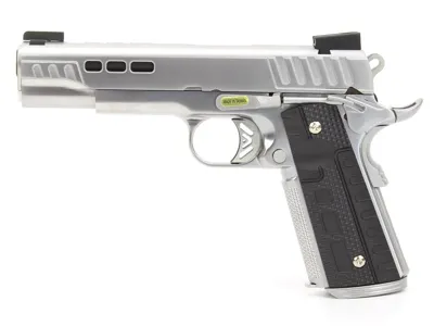 Airsoftová Pistole KP1911 -, Celokov - Stříbrná - Ascend