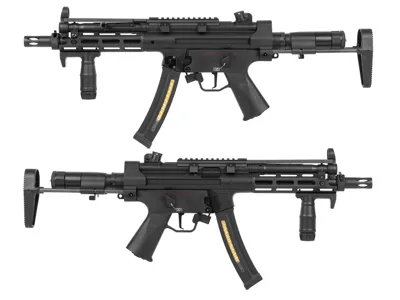 Airsoftový Samopal H&k CM.041G Platinum – Celokov, Licencované Značení Heckler & Koch - Cyma