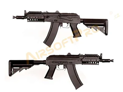 Airsoftová Zbraň AKS-74UN - Celokov, RIS, LMT Pažba (CM.040H) - Cyma
