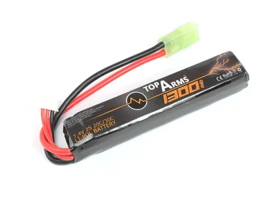 Akumulátor Li-Po 7,4V 1300mAh 20C/30C 93x18x18mm - Mini Tamiya - TopArms