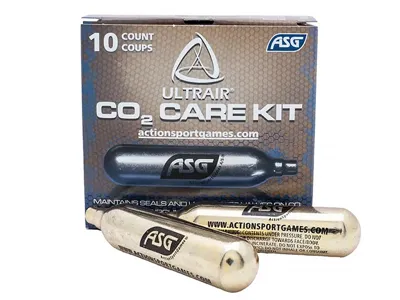 Sada 12g CO2 Bombiček (9 + 1 Ks Se Silikonovým Olejem) - ASG