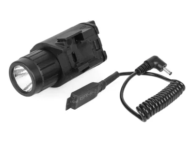 Taktická Svítilna M6 Se Zeleným Laserem Na RIS Lištu - Shooter