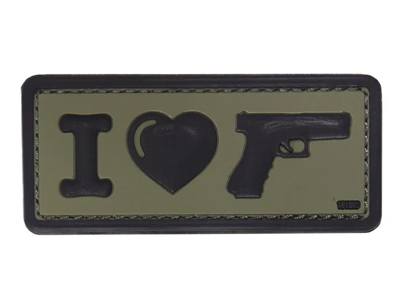 101 Inc PVC 3D Nášivka