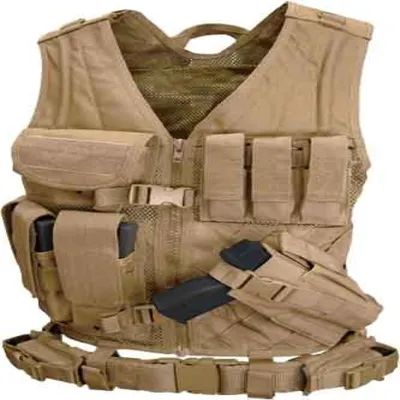 Táctico Multibolsillos en Cordura con Funda de Arma Universal y Sistema MOLLE - M.T.P. Tactical
