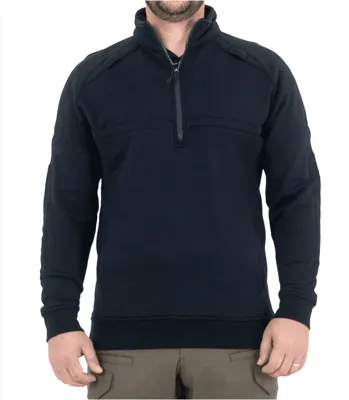 Jersey de Trabajo Algodón Cremallera Corta - First Tactical