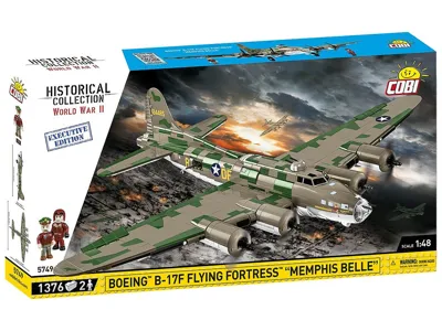 Stavebnice WW II Boeing B-17F Flying Fortress (1:48), Executive Edition - Cobi