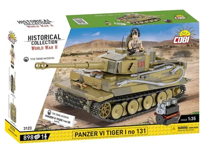 Stavebnice WW II Panzer VI Tiger I No 131 (1:35) - Cobi