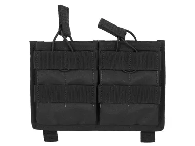 Otevřená Dvojitá Sumka M14/SR25 MOLLE - Černá - AS-Tex
