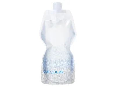 Láhev Na Vodu Softbottle 1.0L Waves Průhledná - Platypus