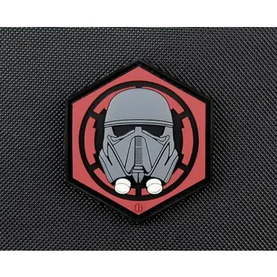 First Order Death Trooper 3D PVC GITD Morale Patch - BritKitUSA