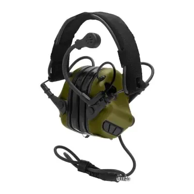 M32 MARK3 MilPro Electronic Communication Hearing Protector · Foliage green