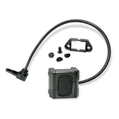 Mod Button Lite Rail Switch Crane Plug 14" · Negro