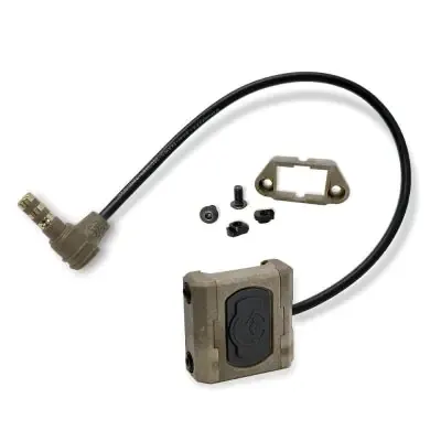 Mod Button Lite Rail Switch LA23 Plug 7" · Tan / FDE