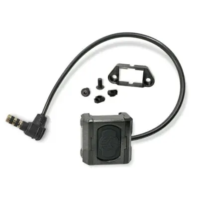 Mod Button Lite Rail Switch LA23 Plug 7" · Negro