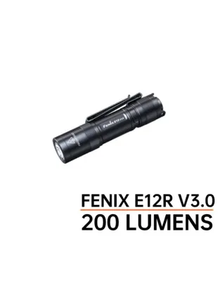 Fenix E12 V3.0 - 200 Lúmenes (1 Pila AA Incluida) - Fenix Light