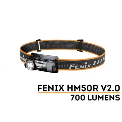 Frontal Fénix HM50R-V2 con 700 Lúmenes Recargable - Fenix Light