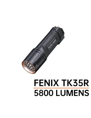 Táctica Fénix TK35R - 5800 Lúmenes con Luz UV - Recargable USB Tipo C - Fenix Light