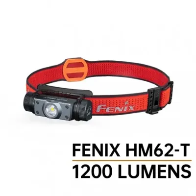 Frontal Fénix HM62-T - 1200 Lúmenes para Trail Running - Fenix Light