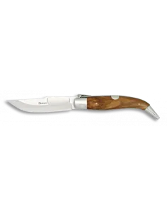 Navaja Teja nº0.OLIVO. Hoja: 8.2cm - Albainox