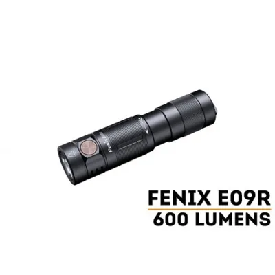 E09R Mini Linterna EDC Recargable de Alta Potencia 600 Lúmenes (Batería Incluida) - Fenix Light