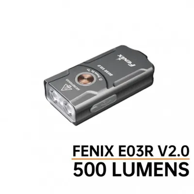 Fenix E03R V2.0 - 500 Lúmenes (Disponible Solo en ) - Fenix Light