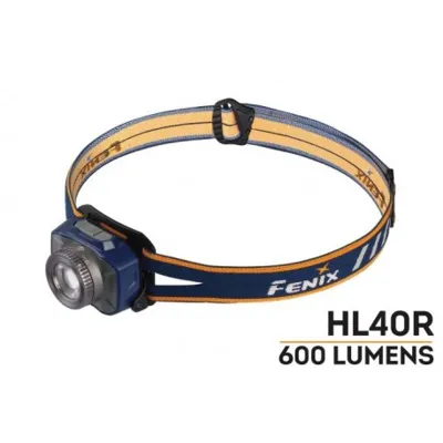 Frontal Fénix HL40R con Zoom 600 Lúmenes y Batería Recargable. Disponible en - Fenix Light