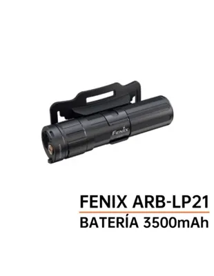 Fenix ARB-LP21 - Accesorio para HM75R - 5000 mAh Recargable con USB Tipo C - Fenix Light