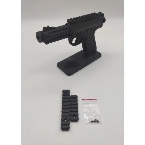 ESOSYSTEM3D AAP01 RIS Rail Set Slitte Colore · Negro