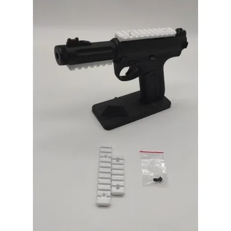 ESOSYSTEM3D AAP01 RIS Rail Set Slitte Colore Bianco