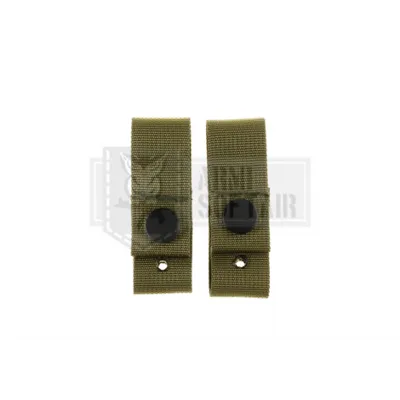 Attacco Occhiali Su Elmetto Tattico MICH Goggle Sling Verdi