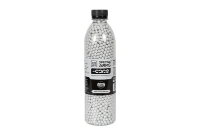 SA Airsoftové Kuličky CORE™ 0.28g, 3000 BBs (Lahev) – Bílá - Specna Arms