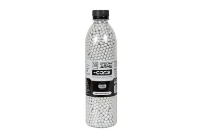 SA Airsoftové Kuličky CORE™ 0.30g, 3000 BBs (Lahev) – Bílá - Specna Arms