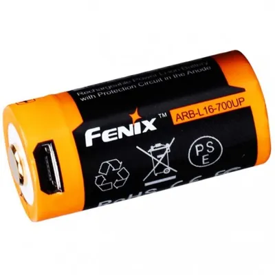 Fenix ARB-L16-700UP (Carga por Micro USB y También Puede en un Cargador) - Fenix Light