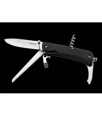 Trekker LD32-B, Operación con una Sola Mano y Cuchilla Bloqueable - Ruike