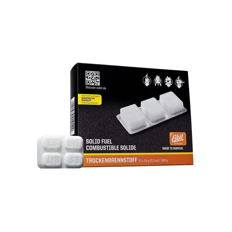 Esbit Paliwo Stałe W Kostkach Do Kuchenek Turystycznych - 12x 14 g - 00101200-D-HH