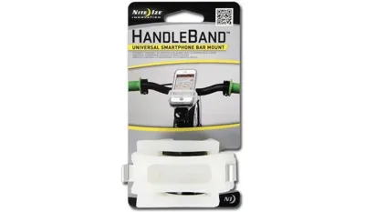 Uchwyt Na Kierownicę Roweru HandleBand Universal Smartphone Mount - Biały - HDB-02-R3 - Nite Ize
