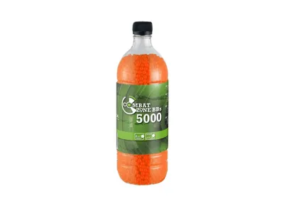 Kulki ASG Combat Zone Basic - 0,12 g - 5000 Szt. - Czerwony / Pomarańczowy - 2.5672 - Umarex