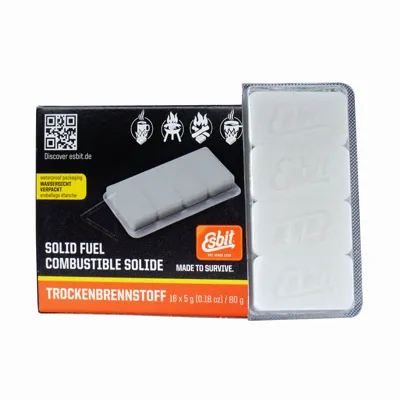Paliwo Stałe W Kostkach 16 x 5 g Solid Fuel Tablets - 00101600-D-HH - Esbit