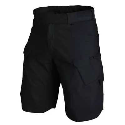 Spodenki Taktyczne Urban Tactical Shorts UTS - 11" - PolyCo Ripstop - Czarne - SP-UTK-SP-01 - Helikon