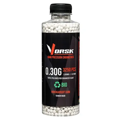 Bio Triple Polished QC BBs 0,30g 3.250ER Flasche Weiss - Vorsk